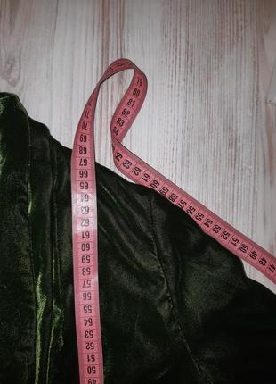 Піджак шанель зелений оксамитовий chanel8 фото