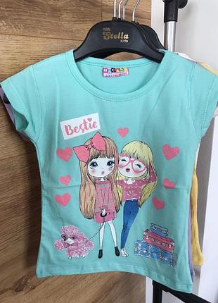 Футболки для дівчаток 4