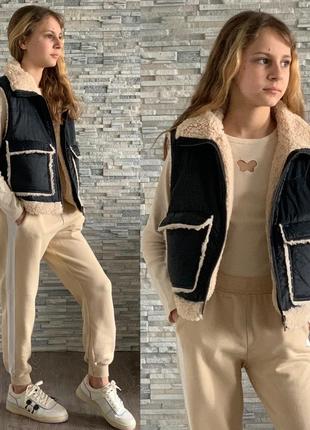 Дитяча жилетка zara для дівчинки/детская жилетка зара/жилет