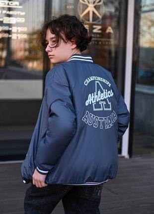 Підліткова куртка-вітровка для хлопчиків, розміри на зріст 140 — 1642 фото