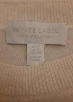 Шерстяной свитер white label2 фото