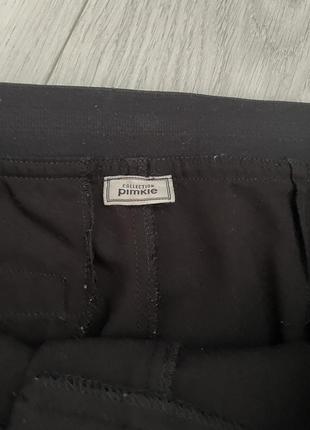 Чорні брюки з лампасами штани8 фото