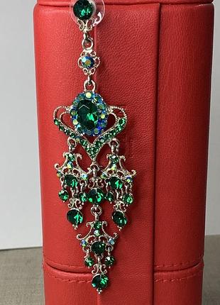 1234/14 серьги винтаж моно