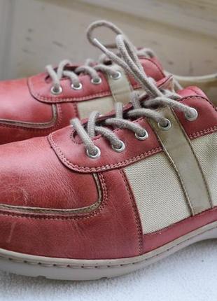Кожаные туфли мокасины лоферы слипоны waldlaufer р. 7 1/2 р. 41/42 27 см1 фото