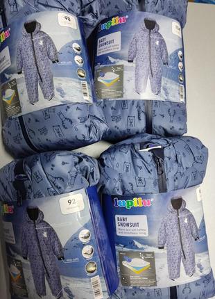 Термо комбинезон, термо комбінезон lupilu 80, 86, 92, 98,104