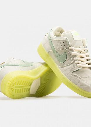 Мужские текстильные кроссовки nike sb dunk "low mummy"4 фото