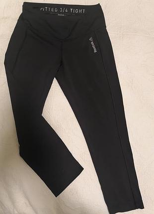 Спортивні лосини, капрі в зал reebok