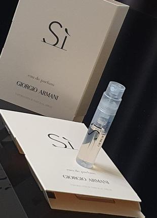 Оригинальный пробник 
Emporio Armani zigzag single-breasted blazer eau de parfum_1,2ml