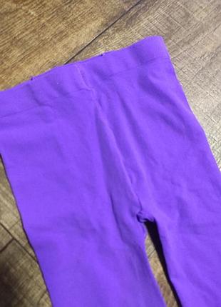Колготы цветные фиолетовые детские колготки