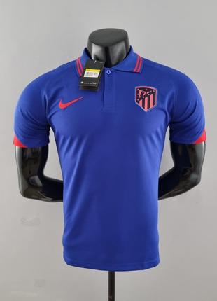 Футбольная форма атлетико мадрид nike polo спортивная футболка найк atletico madrid поло