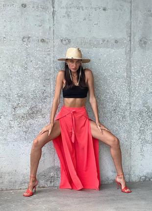 Жіночі штани + юбка на запах + топ