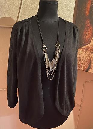 Накидка з ажурною спиною/ батал