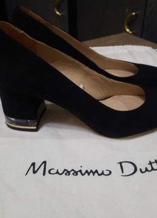 Туфли кожаные massimo dutti,р.36( 23,5см)3 фото