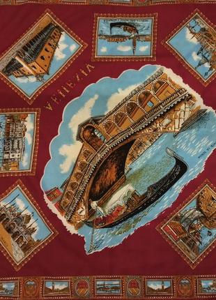 Платок venezia итальялия винтаж