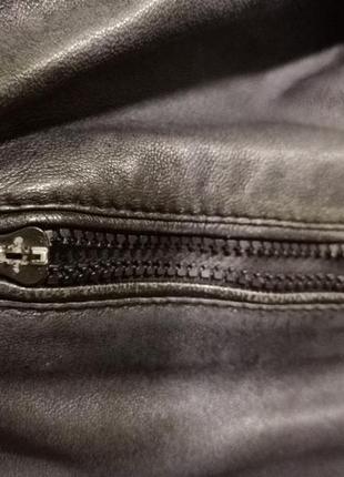 Классная кожаная брендовая куртка производитель ниметина5 фото