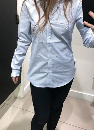 H&amp;m рубашка принт cherry /690/ 3