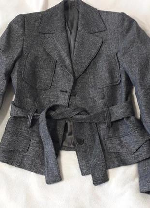 Твидовый пиджак, полу пальто1 фото