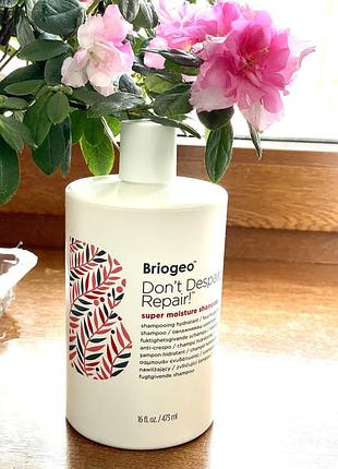 Шампунь для пошкодженого волосся briogeo don’t despair, repair! super moisture shampoo for damaged hair