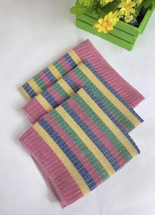 Вафельні рушники кольорові 35x60