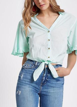Актуальна блуза в дрібну смужку river island 🌴