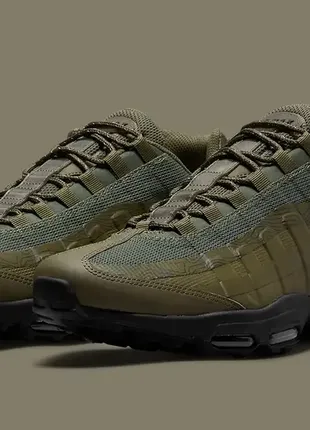 Кроссовки мужские nike air max 95 ultra olive (dr0295-200)