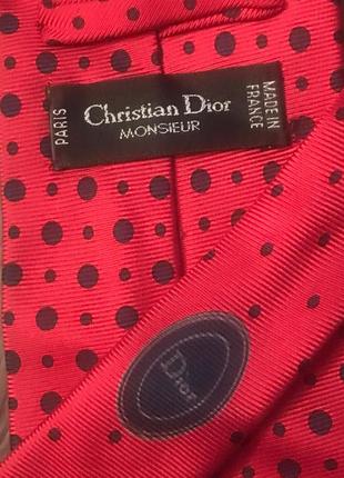 Christian dior винтажный   галстук3 фото