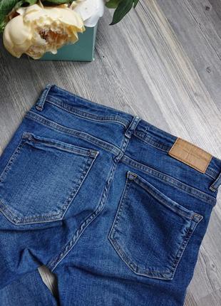 Женские узкие джинсы скинни с вышивкой р.40/42 zara6 фото