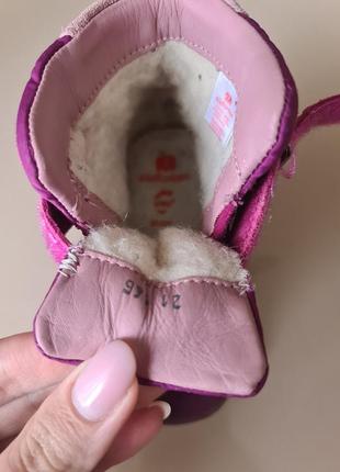 Демисезонные сапожки ботиночки на девочку 21 размер 13 см4 фото