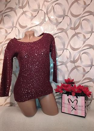 Красивая кофточка с пайетками от vero moda р.xs