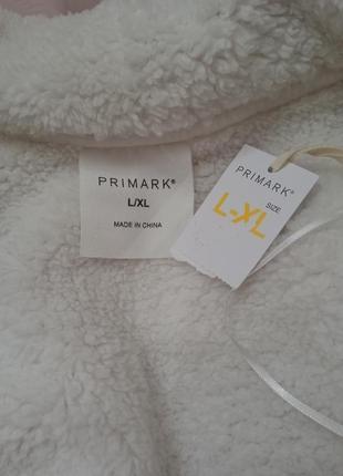 Пальто флисовое primark.7 фото