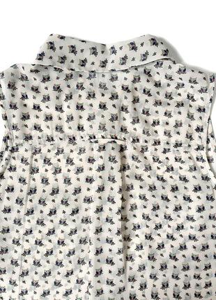 Стильная шифоновая блузка с совами next, m/l5 фото