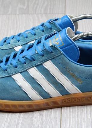 Кроссовки adidas hamburg оригинал размер 43 замшевые gazelle rom1 фото