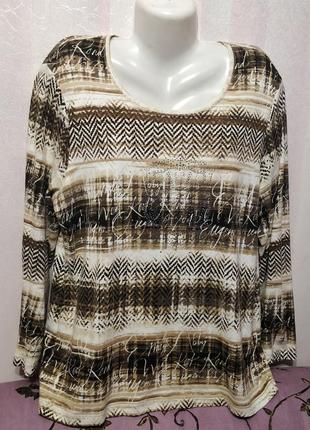 Футболка бавовняна з довгим рукавом (пог 55-65+ см) 88