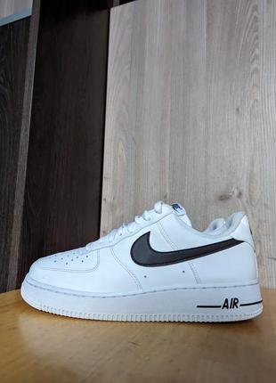 Nike air force 1 - кожаные кроссовки