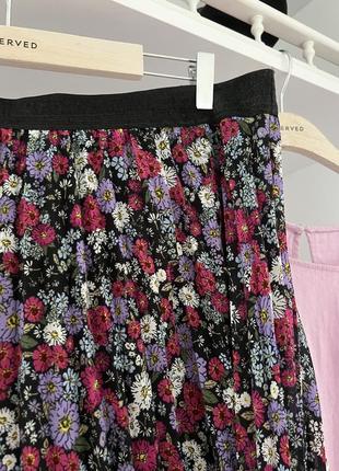 Крутая юбка плиссе батал cotton traders4 фото