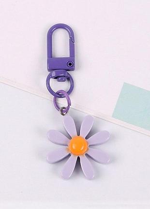 Брелок "цветок" из смолы для наушников, телефона, сумки, ключей5 фото