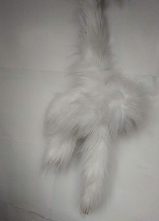 Обезьяна белая на присосках 43 см мавпа мягкая игрушка6 фото
