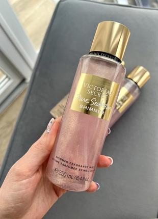 Спрей для тіла з шиммером pure seduction victoria’s secret