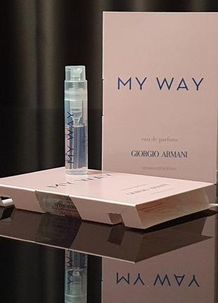 Оригинальный пробник giorgio armani my way eau de parfum _1,2ml10 фото