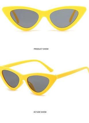 Сонцезахисні окуляри з поляризацією, захист від ультрафіолету, жовтий