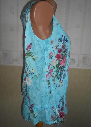 Натуральна блузка, блуза, сорочка, топ cecil р. s наш 444 фото