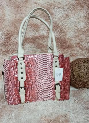 Женское содержимое сумка пудра и розовая2 фото