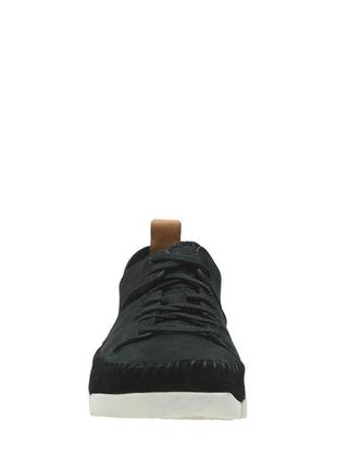 Шкіряні кросівки clarks trigenic flex black3 фото