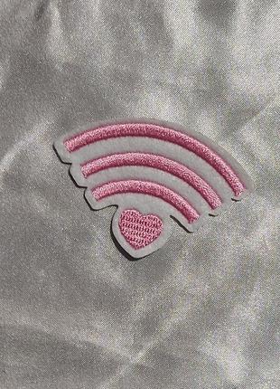 Термонашивка вай фай wifi з сердечком