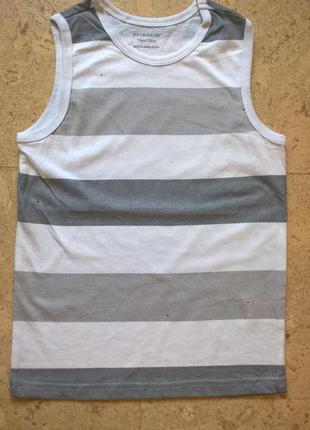 Нові смугасті майки для хлопчиків primark 7-14 років