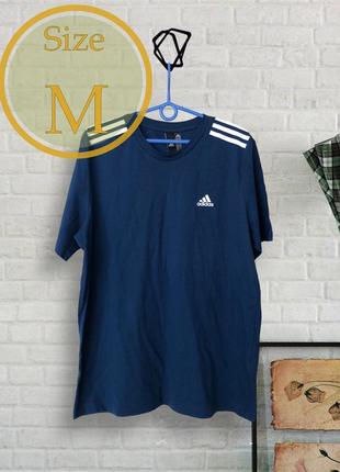 Чоловіча футболка adidas t-shirt badge of sport 3-stripes, (р. m)1 фото