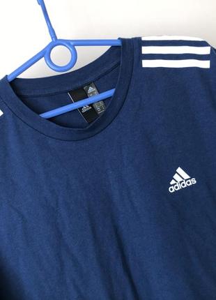 Чоловіча футболка adidas t-shirt badge of sport 3-stripes, (р. m)3 фото