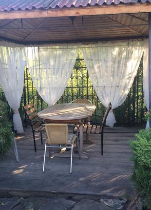 Штори для веранди з антимоскітною просоченням від мух та комарів нетіньові