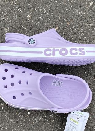 Шлепки резиновые тапочки тапки сланцы crocs bayaband clog кроксы обувь доя медиков крокси nike adidas yeezy slide1 фото