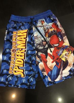 Детские плавательные шорты spiderman1 фото